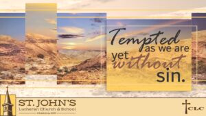Read more about the article 1st Sunday of Lent – March 9, 2025