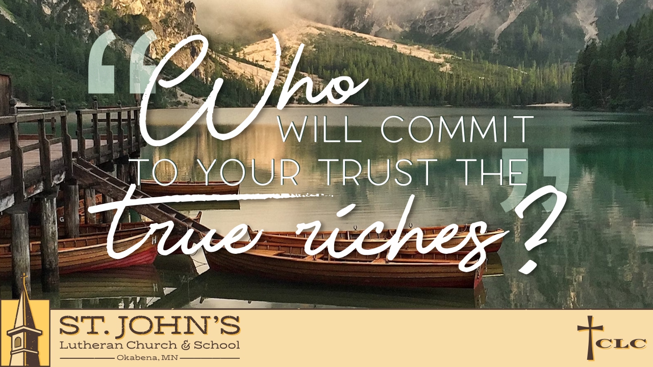 Read more about the article 9th Sunday after Trinity – August 17, 2025